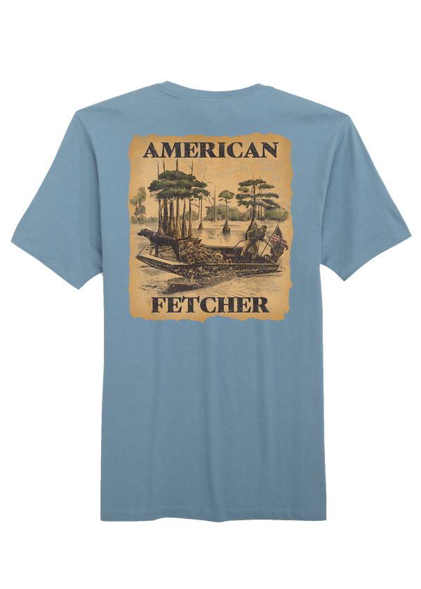 The Ride Out - Slate Blue Short Sleeve