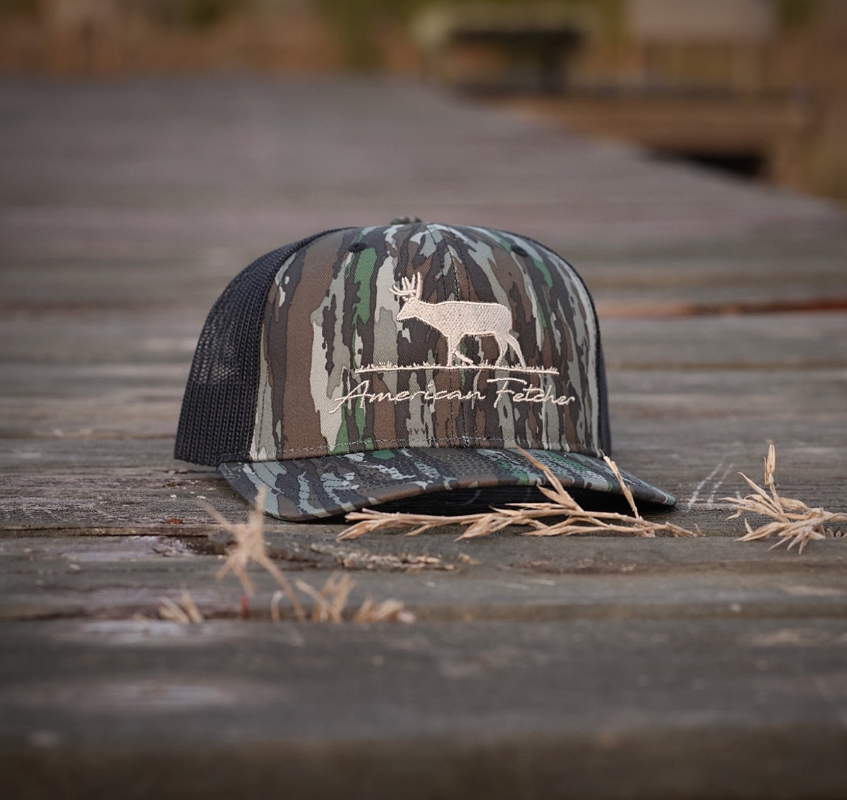 FRED C Deer Head Fitted Hat - Barefoot Campus Outfitter