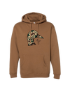 Mallard Head - Dark Brown Hoodie