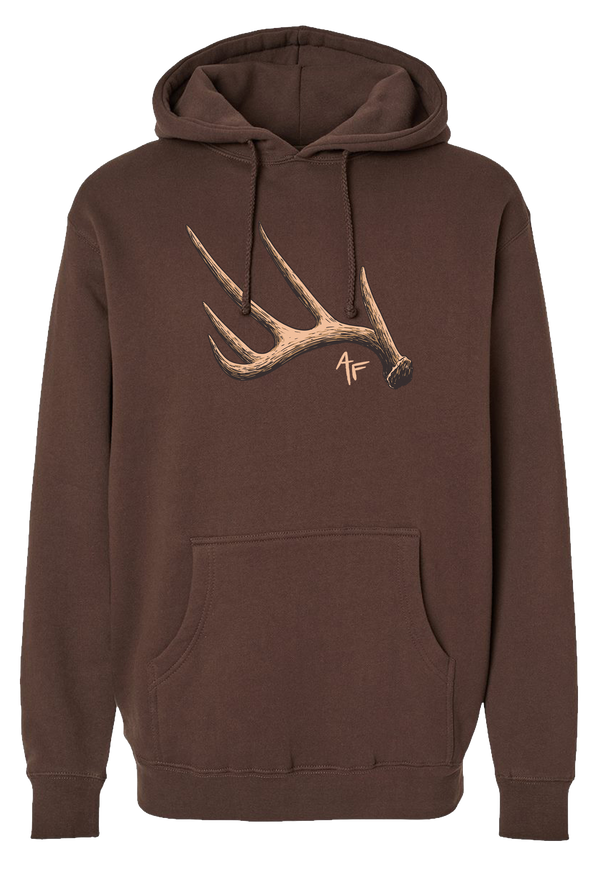 Antler Hoodie - Chocolate Hoodie