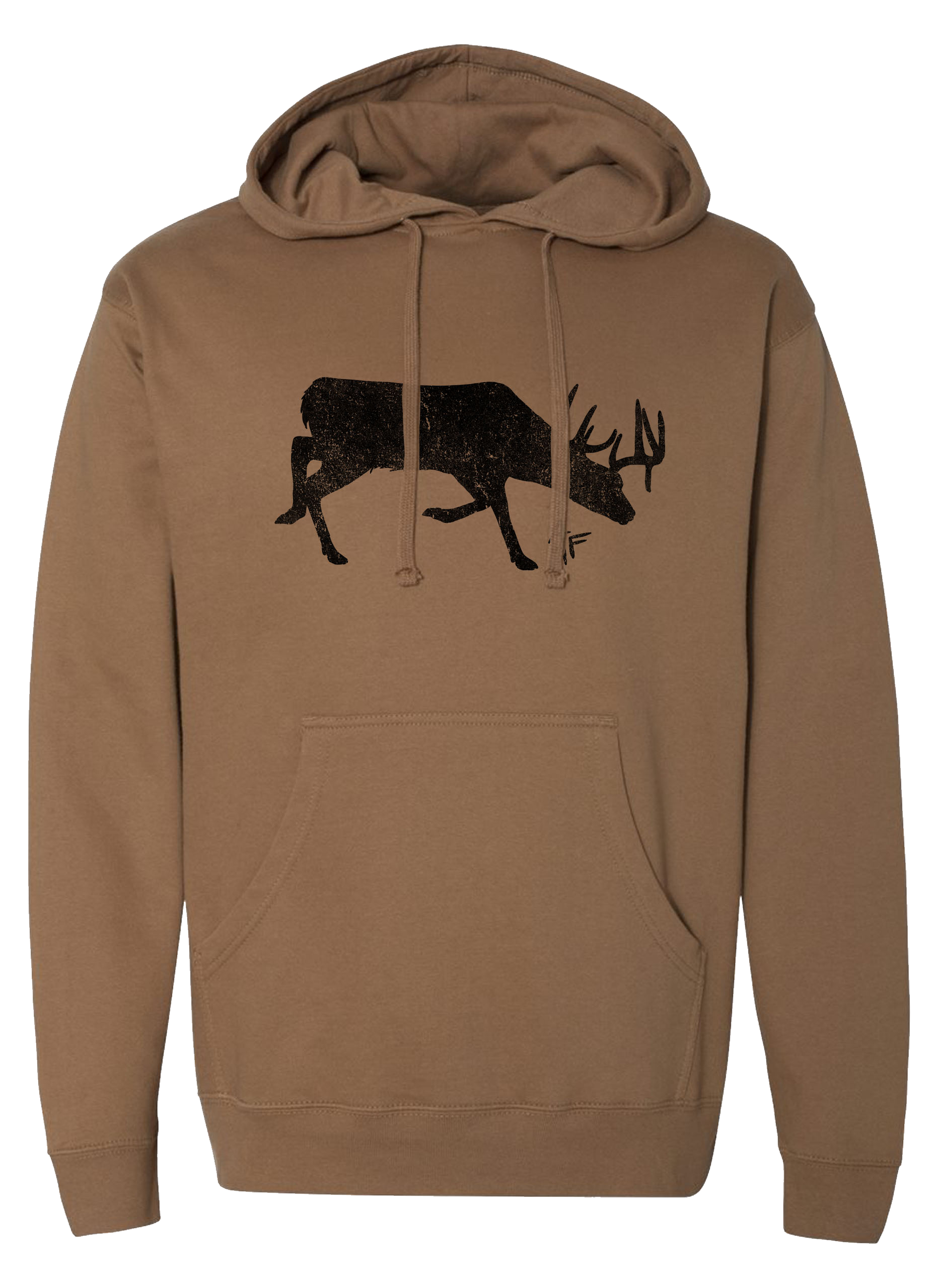 The Whitetail Hoodie - Saddle