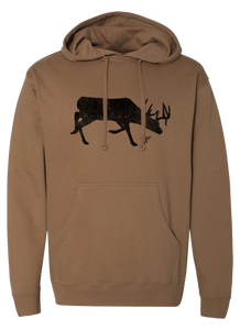 The Whitetail Hoodie - Saddle