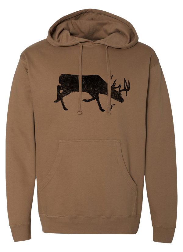 The Whitetail Hoodie - Saddle