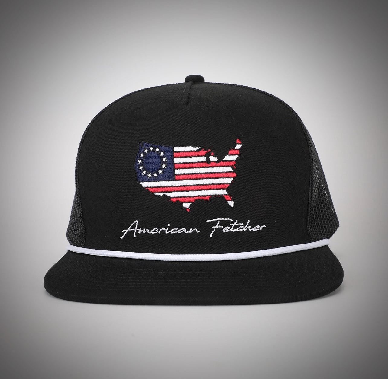 Merica - Black White Rope