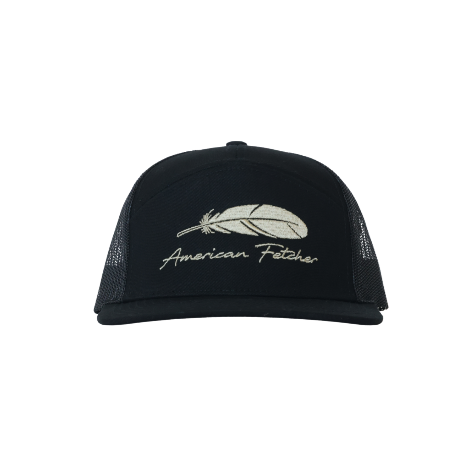 The Feather - 7 Panel All Black