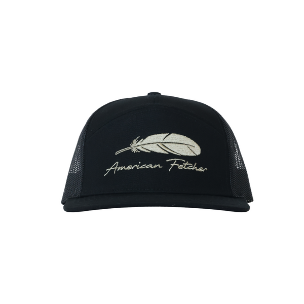 The Feather - 7 Panel All Black