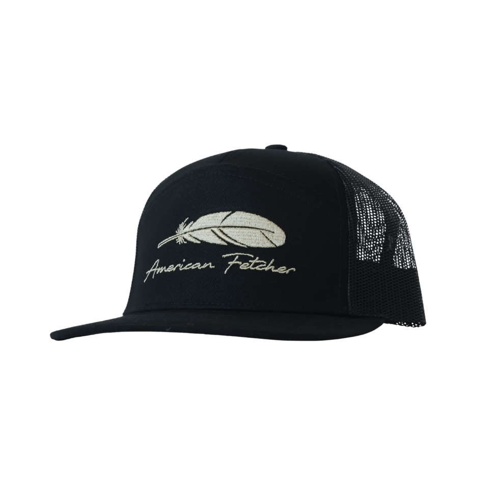 The Feather - 7 Panel All Black