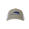 Khaki/White Feather