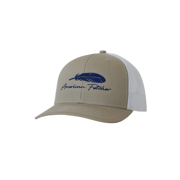 Khaki/White Feather