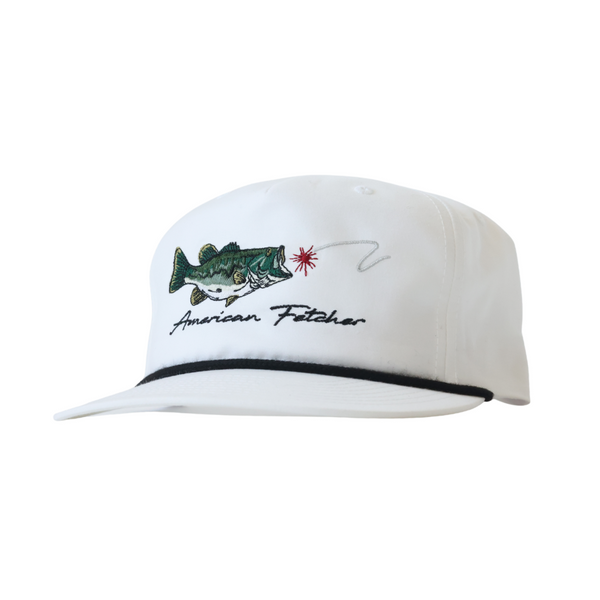 Coike Fishing - All White Black Rope (Ships May 27th)