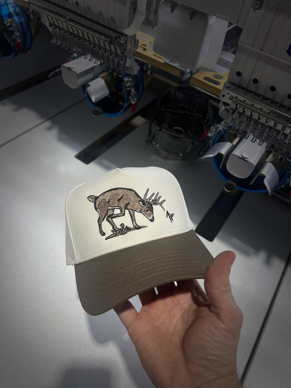 Making A Scrape - Cream/Walnut