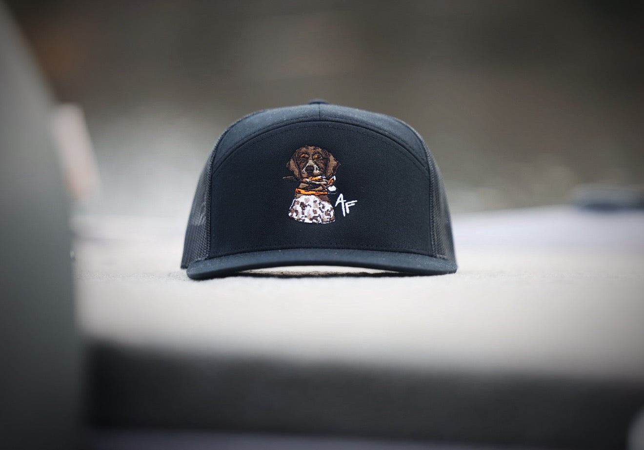 GSP With Quail - 7 Panel All Black