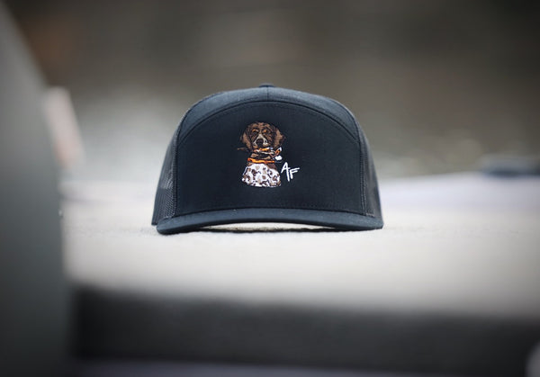 GSP With Quail - 7 Panel All Black