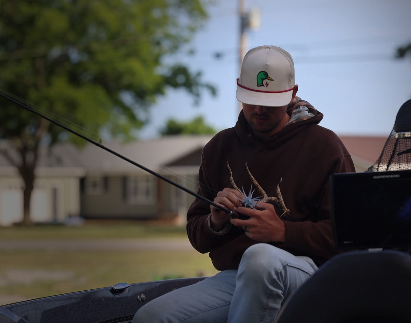 Mallard Head - Off White Rope
