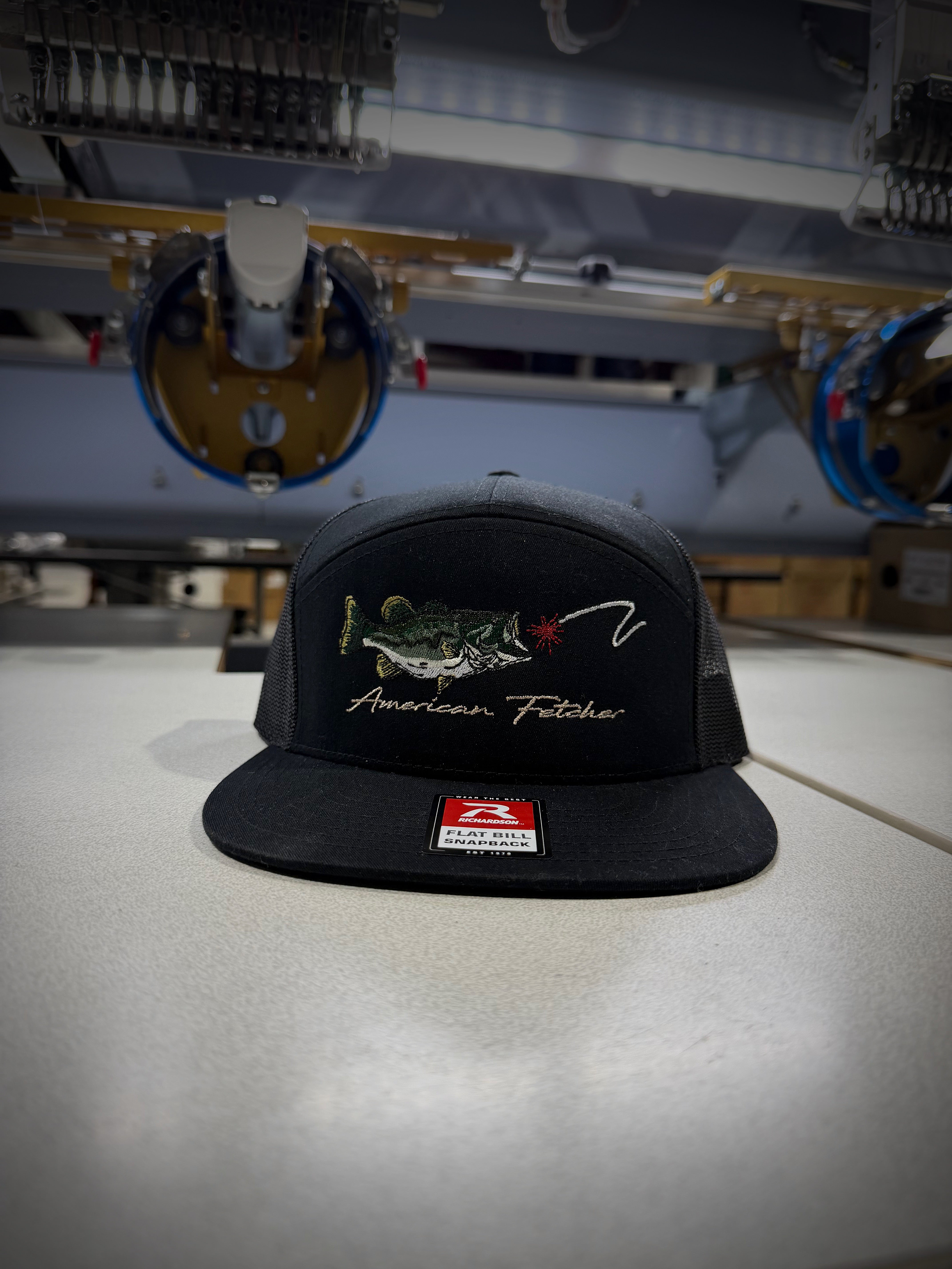 Coike Fishing - 7 Panel Black (Ships June 12th)