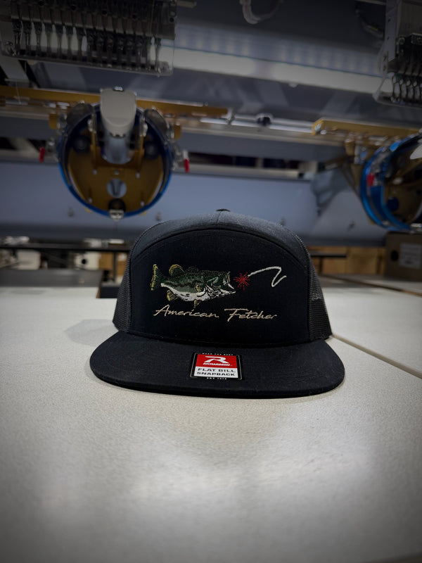 Coike Fishing - 7 Panel Black (Ships June 12th)