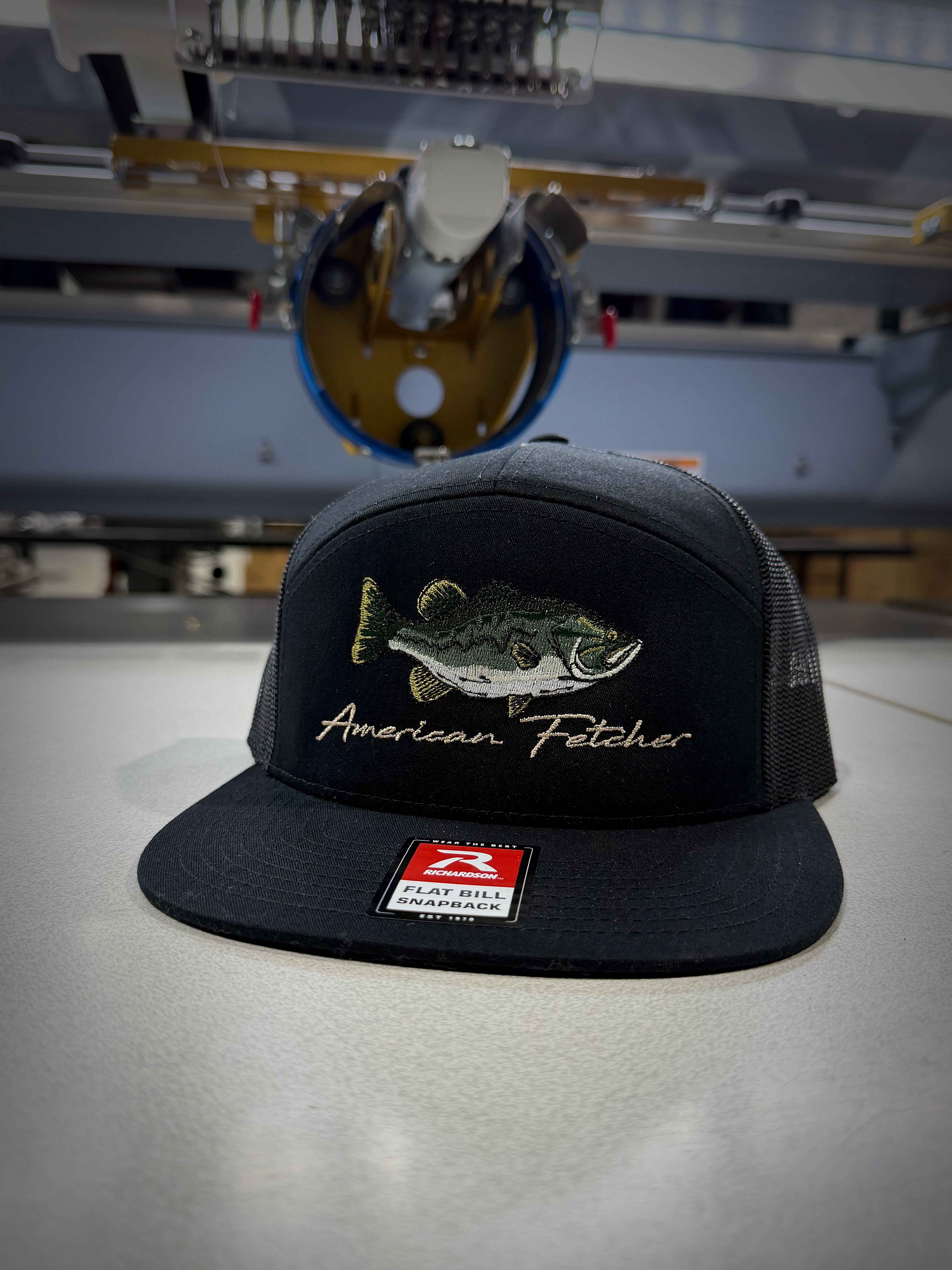 Largemouth - 7 Panel Black (Ships June 12th)