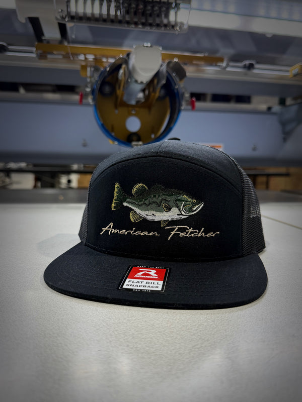 Largemouth - 7 Panel Black (Ships June 12th)