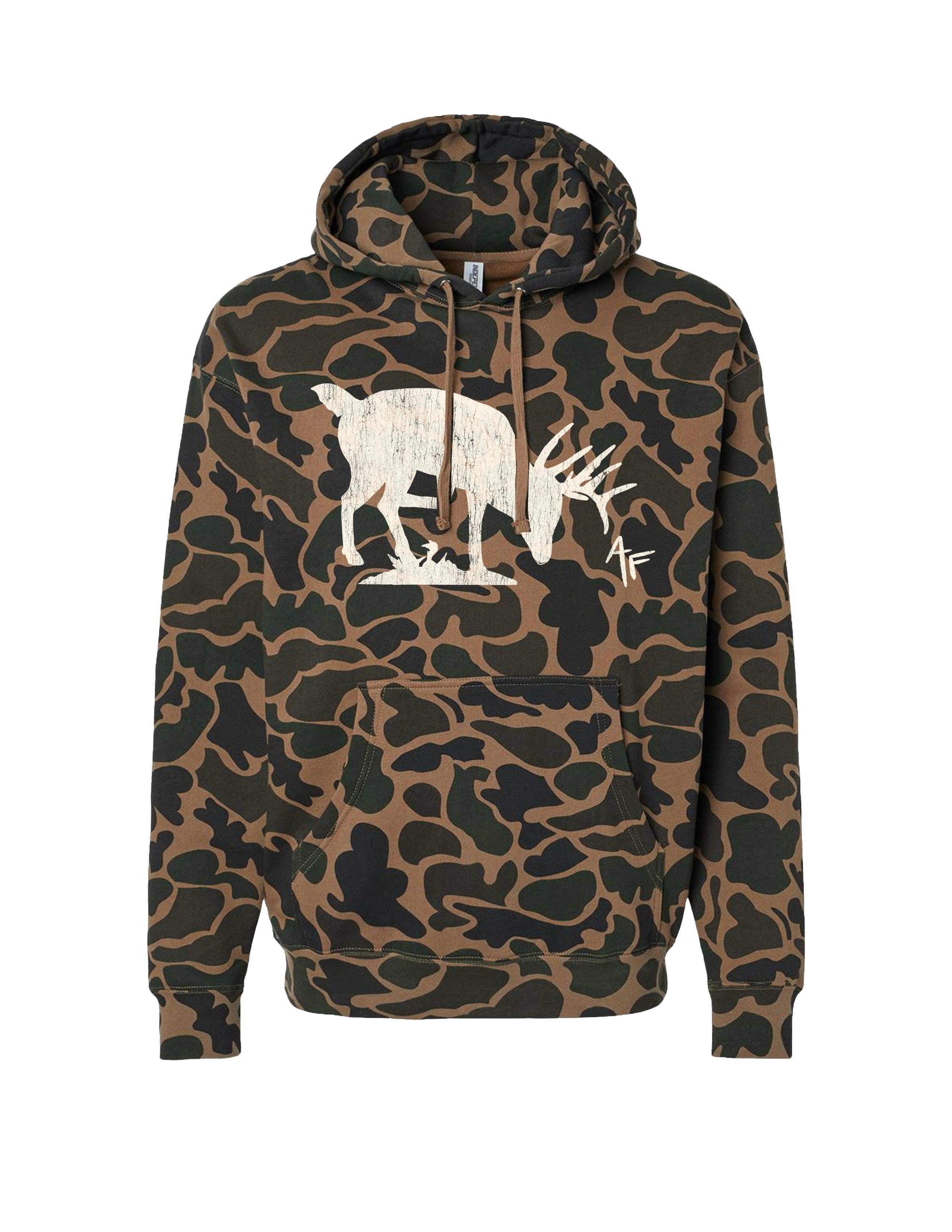 Deer Scrape Hoodie - Duck Camo