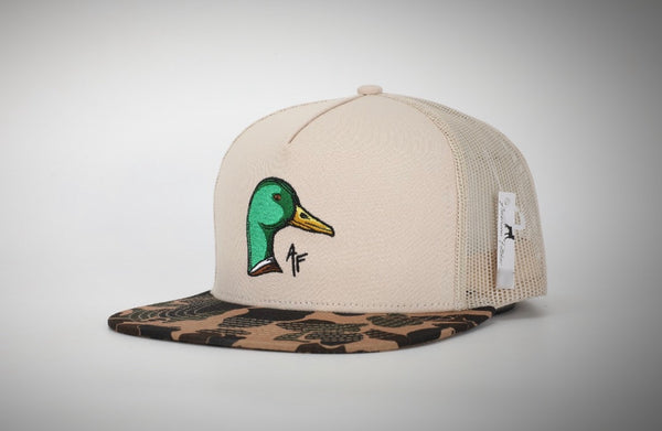 Mallard Duck Head — Old School Camo