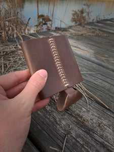 Hand Crafted Leather Coozie