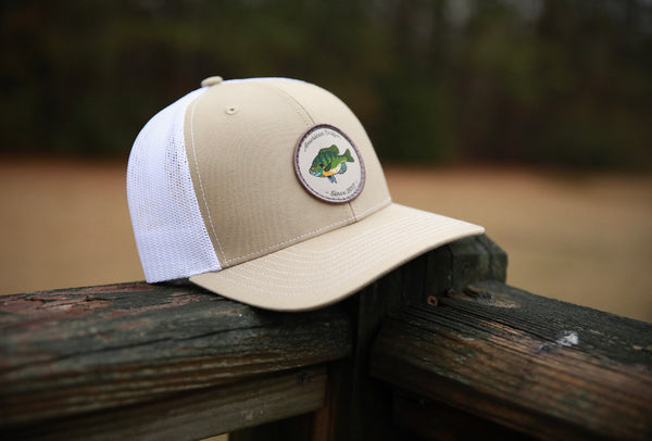 Bream Patch — Khaki/White