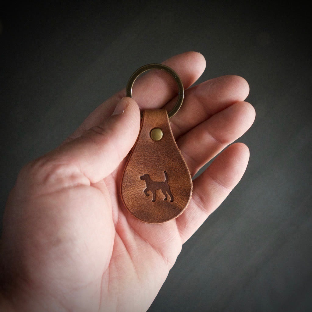 Leather Key Chain — Simple, Durable