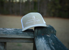 Fly Fisherman — Khaki/White