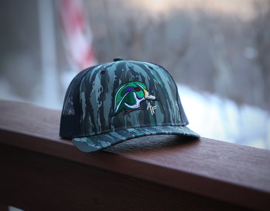 Wood Duck Head — Realtree Original